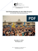 GD Report On Sikh Right of Self Determination
