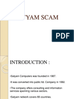 SATYAM SCAM.ppt