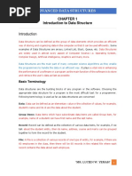 Chapter 1 - Advanced Data Structures