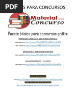 LIVROS PARA CONCURSOS