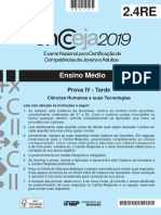 Ensino Médio - Ciências Humanas e Suas Tecnologias - Aplicação Regular PDF