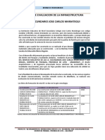 Informe de Evaluacion de Infraestructura Jose Carlos Mariategui