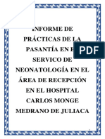 Informe de Pasantia