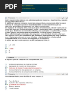 Avaliação de Adm de Compras e Supr 3