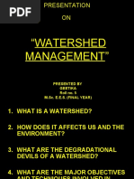 Download Watershed Management Original by aaysha123 SN44606559 doc pdf