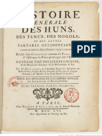 Histoire Générale Des Huns, Des Turcs, Des Mongoles Et Des Autres Tartares Occidentaux (Paris 1756-1758)