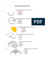 SOAL PRAPAS MTK Lingkaran+kunci