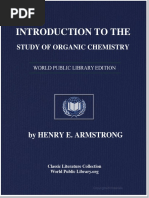 ARMSTRONG-Introduction To The Study of Organic Chemistry-The Chemistry of Carbon and Its Compounds (1 Ed) (1874) PDF