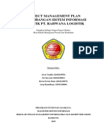 Sistem Informasi Logistik PT Rahwana