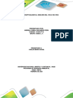 ETAPA 1 - ANALISIS CICLO DE VIDA