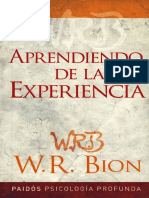  Aprendiendo de La Experiencia