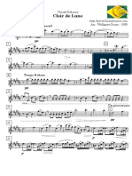(Free Scores - Com) - Debussy Claude Clair Lune Alto Sax 46245