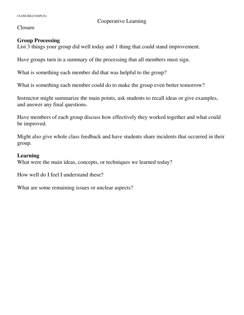 Closure | PDF