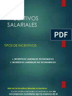 Incentivos Salariales