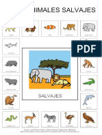 Animales Salvajes Vocabulario PDF