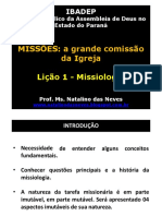 IBADEP - Missiologia