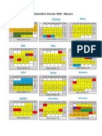 La Salles - Calendário Letivo 2020 Manaus