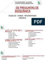 Bioquímica - PREGUNTAS