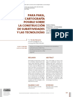 Paka Paka, Una Cartografia Posible Sobre La Construccion de Subjetividades y La Tecnologia