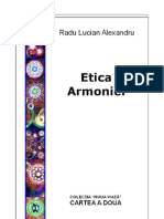 Radu Lucian Alexandru - Etica Armoniei