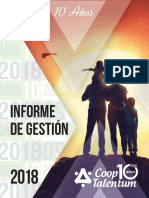 Informe Gerencia COOPTALENTUM 2018