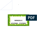 PARTITION MINGGU 6 MUSIM 2020 SKS