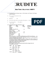 LR Section Test: S: 90971: Olutions