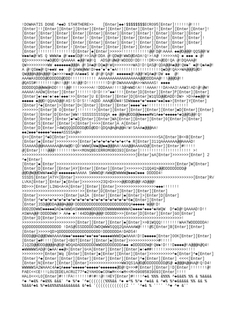Document Overview and Instructions | PDF