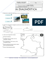 Prueba Diagnóstica Sociales Tercero