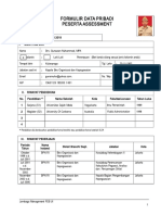 Data & Pengalaman Diri - Drs. Gunawan Muhammad, MPA