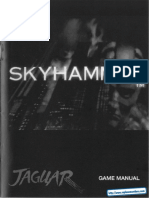 SKYHAMMER - GAME MANUAL (1999) (Songbird Productions) (Jaguar) (En)
