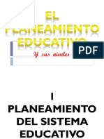 Planiamiento Educvativo