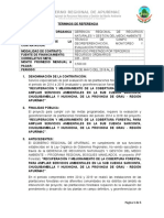 TDR Evaluacion - Post Plantacion - Tecnico - Sarconta-2019