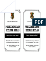 CLASS PASS template