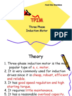 Feel the Three Phase Induction Motor