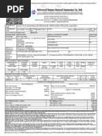 New India Motor Claim Intimation Form | PDF