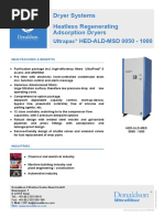 HED ALD MSD 0050 1000 Adsorption Dryers