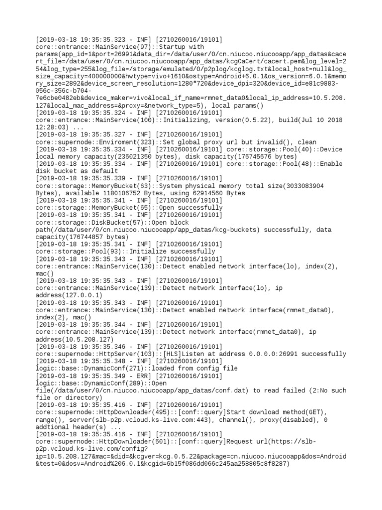 Kcglog | PDF | Computer Data Storage | Disk Storage
