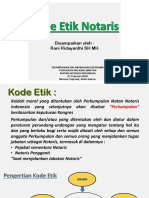 Kode Etik Notaris