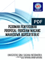 Pedoman Proposal PMMB UBSI 2019