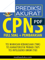 Prediksi Akurat SKD Cat CPNS PDF