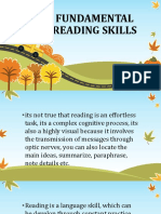 Lesson 2 Fundamental Reading Skills