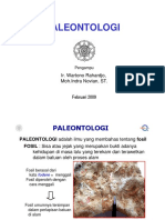 Paleontologi RAHARDJO (UGM) PDF