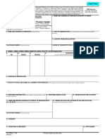 aplication for import or in transit permit