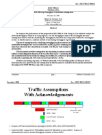 Throughput Calculations Assumptions