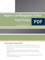 (Ablard Leslie) Diagnosis and Management of Pelvic Organ Prolapse
