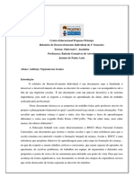 Relatório Individual Modelo A Seguir - Maternal I - Turma Joaninha