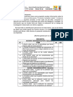 Encuesta sobre la caracterización del Liceo Bolivariano Fernando Calzadilla Valdés