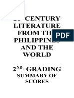 21st CENTURY LITERATURE FROM THE PHILIPPINES 