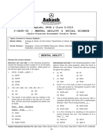 J-CAPS-02 (MAT+SSC) Class X (15th To 21st May 2020) by AAKASH Institute